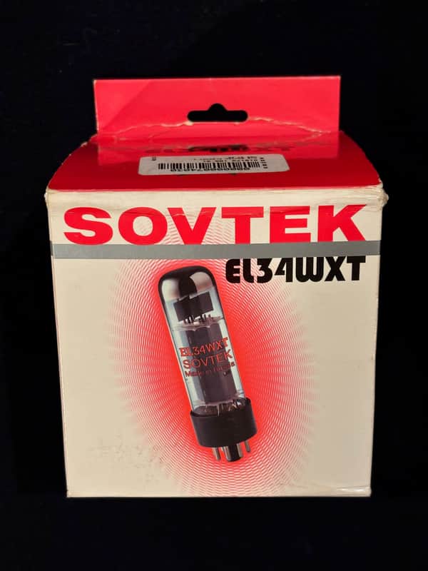 Sovtek EL34WXT NIB (1990s) Perfectly Matched QUADS image 1