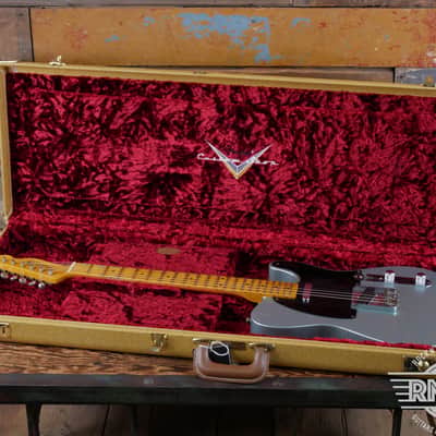 Fender Custom Shop '52 Reissue Telecaster Journeyman Relic - 2021 - Ice Blue Metallic image 11