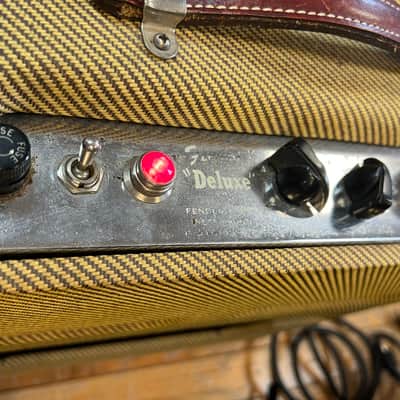 1954 Fender Model 5C3 Tweed Deluxe Amp image 3