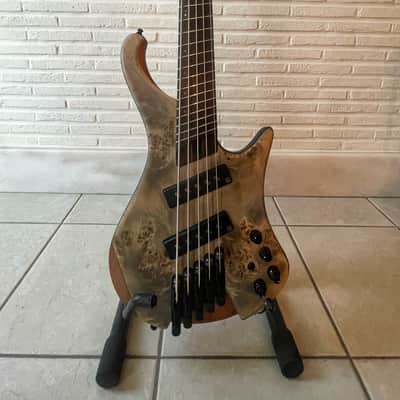 Ibanez EHB1505MS-BIF Bass Workshop - Black Ice Flat image 1