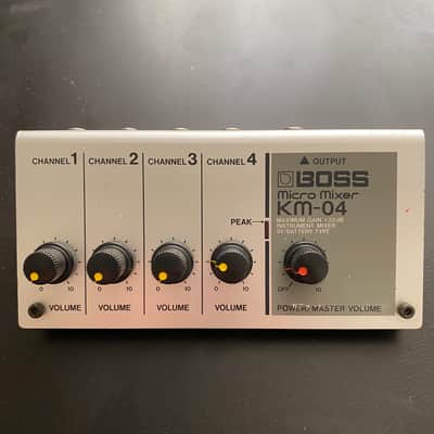 Boss KM-04 Micro Mixer Battery Powered image 2