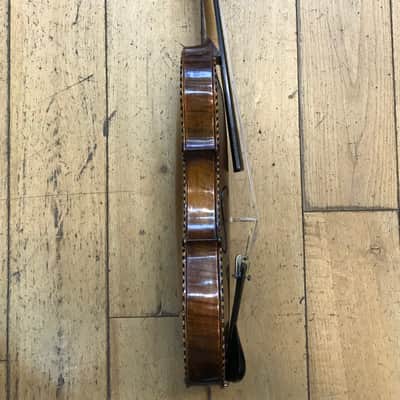 Antique violin Labelled "Jacob Stainer" Lionhead circa 1890 image 11