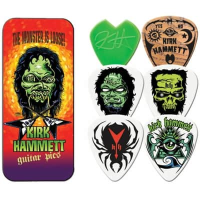 Dunlop KH01T088 Kirk Hammett Monster Pick Tin with Guitar Picks, .88mm, 6-Pack image 2