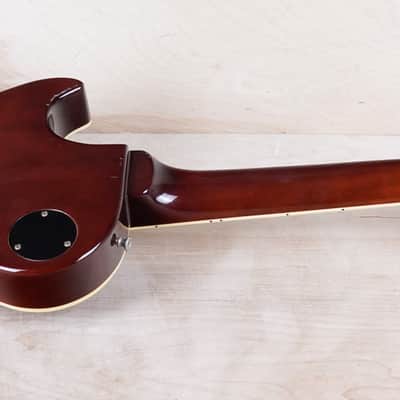 Tokai Love Rock Model LS-50 MIJ 1980 Brown Sunburst Maxon PAFs '59 Neck Profile Vintage Japan w/ Bag image 10