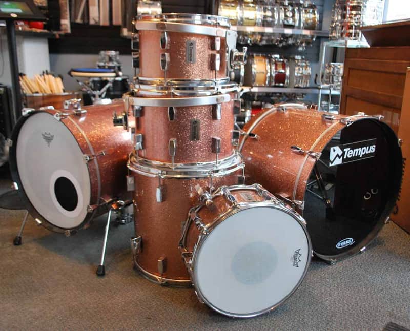 Tempus Fibreglass Drums - used image 1
