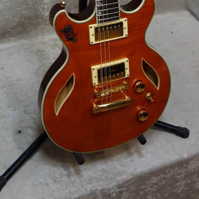 Dean Del Sol electric guitar in natural finish image 4
