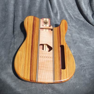 Babik Custom Telecaster Style body, Long board style, Canary wood  on Cedar Light weight, Handmade 2026 image 1