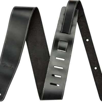 FENDER - Broken-In Leather Strap Black 2.5 - 0990641006 image 1