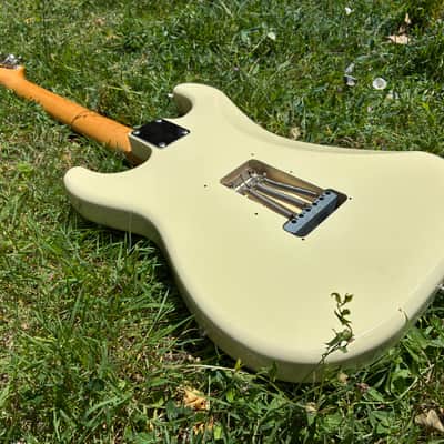 Fender Stratocaster 1993-94 ST62-58US Made in Japan Kurt Cobain VMA Strat Hotrail Seymour Duncan image 10
