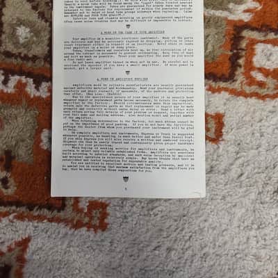 Valco, Supro, National Electric Amplifier Manual 1950s 1960s image 7