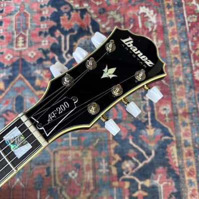 Ibanez AF200 Hollow Body HH Violin Sunburst - 2004 image 4