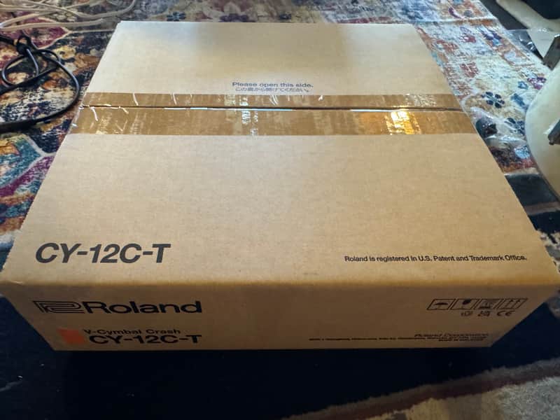 Roland CY-12C-T V-Cymbal 12" Crash Pad 2022 - Present - Black image 1