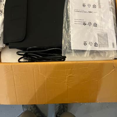 Yamaha STAGEPAS 1K mkII 1100-Watt Column Speaker Portable PA System 2022 - Present - Black image 6