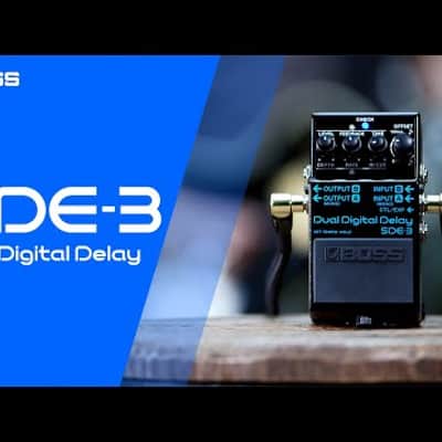 NEW Boss SDE-3 Dual Digital Delay Black , Help Support Small Business, In Stock & Ships Fast image 3