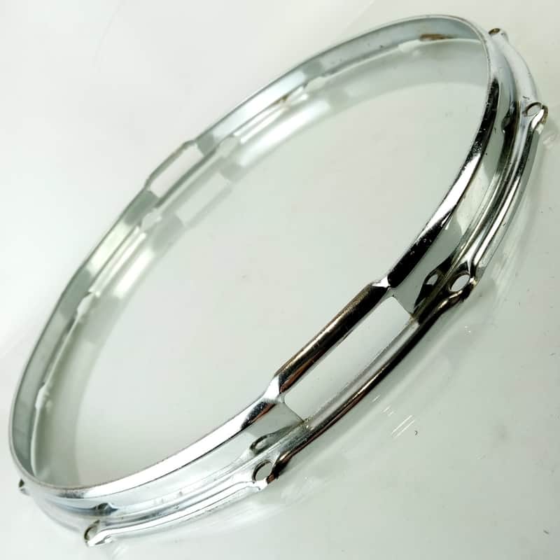 Slingerland 15"12Lug 70s TDR112 Snare Drum Resonant Rim/Hoop Stick-Saver Vintage image 1