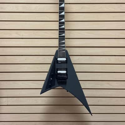 Jackson JS32 Rhoads Satin Gray Left-Handed w/ SKB V Case image 2