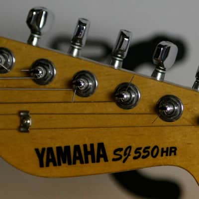 Yamaha SJ550HR  Dark Purple, Humbuckers, Tele style, MIJ, Japan image 3