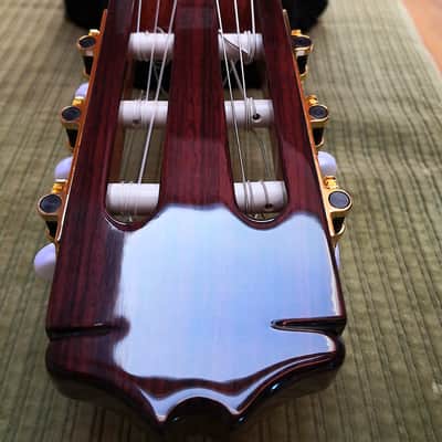 Juan Montes Rodriguez Flamenco guitar cutaway 2023 Cocobolo image 7