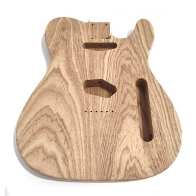 Unfinished 2 pcs Roasted Swamp ash Body Telecaster style, Light (-1,8kg / -3,9lb image 5