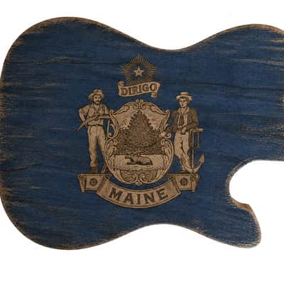 Weymann® "MAINE" - USA Made - Solid Body Electric Guitar image 2