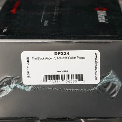 DiMarzio DP234 The Black Angel Acoustic Pickup - Black image 2