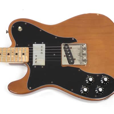 1974 Fender Telecaster Custom Left Handed - Walnut Finish - Original Case Rare Lefty! image 4