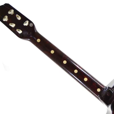 Vintage 1950s Maccaferri G30 Decorated Archtop Plastic Guitar w Original Box + Goodies image 11