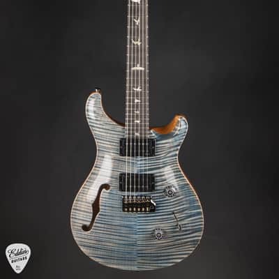 PRS Limited Edition Custom 24 Semi-Hollow - Faded Indigo #425526 image 3