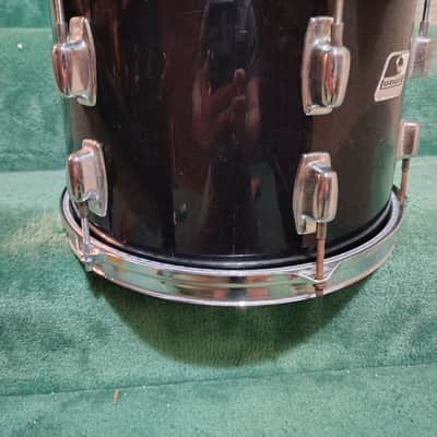 Ludwig Rockers 13"((diameter)x9" (depth) Tom 1980's - Black Wrap image 6