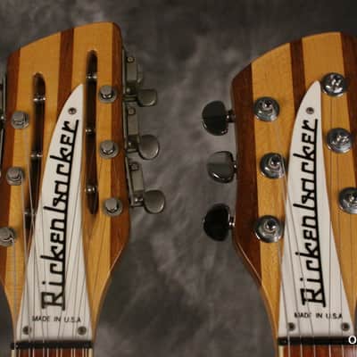 Rickenbacker 362-12 Double Neck w/Checkerboard Binding 1979 Mapleglo image 3