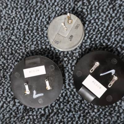 Vintage Astatic D-104 Ham Radio Untested Rare Silver Eagle Mic Microphone Lot With 2 Extra Astatic D-104 Microphone Heads 4 Extra Elements (labeled 1965!) CB Ham Radio Mic Element image 16