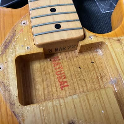 1972 Fender Telecaster Thinline - Natural w/OHSC image 15