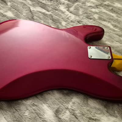 Fender PB-57 / American Special Precision Parts Bass - Candy Apple Red - Partscaster - MIJ / MIA - 4-String Bass image 12