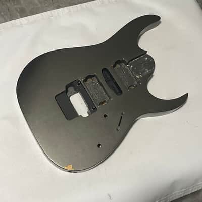 2000's Indonesian Ibanez RG5EX1 Grey Pewter Basswood Guitar Body Floyd Ready image 1