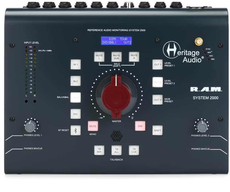 Heritage Audio RAM System 2000 Desktop Monitoring System with Bluetooth image 1