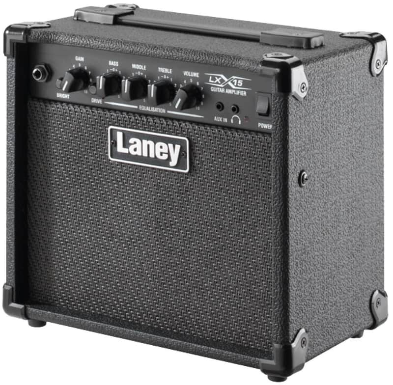 Laney 15 Watt Guitar Combo Amplifier w/ 2 x 5" Woofers - LX15 image 1