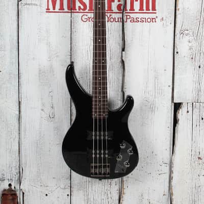 Yamaha TRBX304 4 String Electric Bass Guitar Active Electronics Black Finish image 2