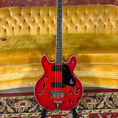 Epiphone EA260 w/original chipboard case Mid 1960's - Red Sunburst image 1