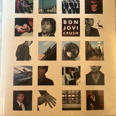 Bon Jovi - Crush - Guitar Tab / Tablature Book Richie Sambora image 1