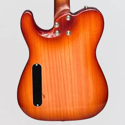 G&L USA Custom Shop ASAT HH RMC Semi Hollow-body Electric Guitar - Antique Brown Burst image 4