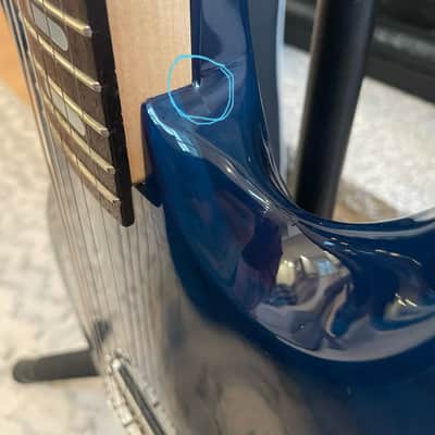 Line 6 Variax 700 2006 - Transparent Blue image 19