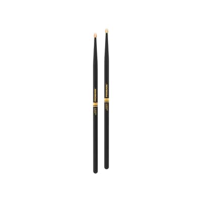 Pair of Promark Rebound 7A ActiveGrip Hickory Drumsticks - R7AAG (Drum Sticks) image 4