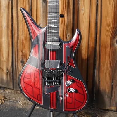 Schecter DIAMOND SERIES Avenger FR-S Przym VESPID Metallic Red 6-String Electric Guitar image 4
