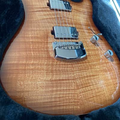 Ernie Ball Music Man Sabre with Maple Fretboard 2020 - 2024 - Honey Suckle image 2