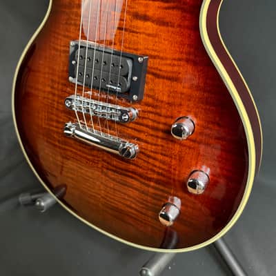 Schecter Solo-II Supreme Electric Guitar Cat's Eye Black Burst w/ Lundgren Black Heaven P/U's image 8