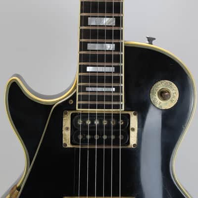 1976 Vintage Gibson Les Paul Custom Black Beauty Left-Handed Lefty Ebony Fretboard USA 1970's USA ~Fretless Wonder~ Bild 4