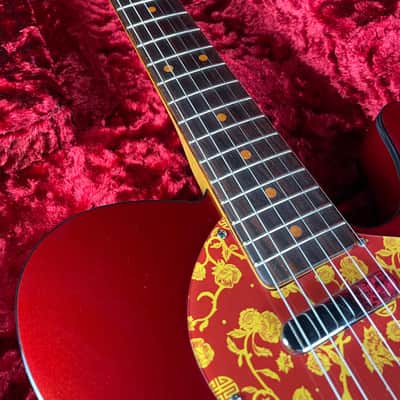 Fender Limited Edition Raphael Saadiq Telecaster w/HSC - Dark Metallic Red (2023) image 4