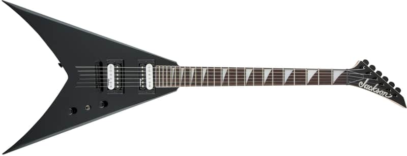 Jackson Model JS32T King V Body Style Electric Guitar Gloss Black Finish image 1