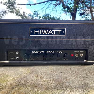 HIWATT DR-103 CUSTOM 100 VALVE HEAD 1982 *A CLASSIC!* in VGC image 2