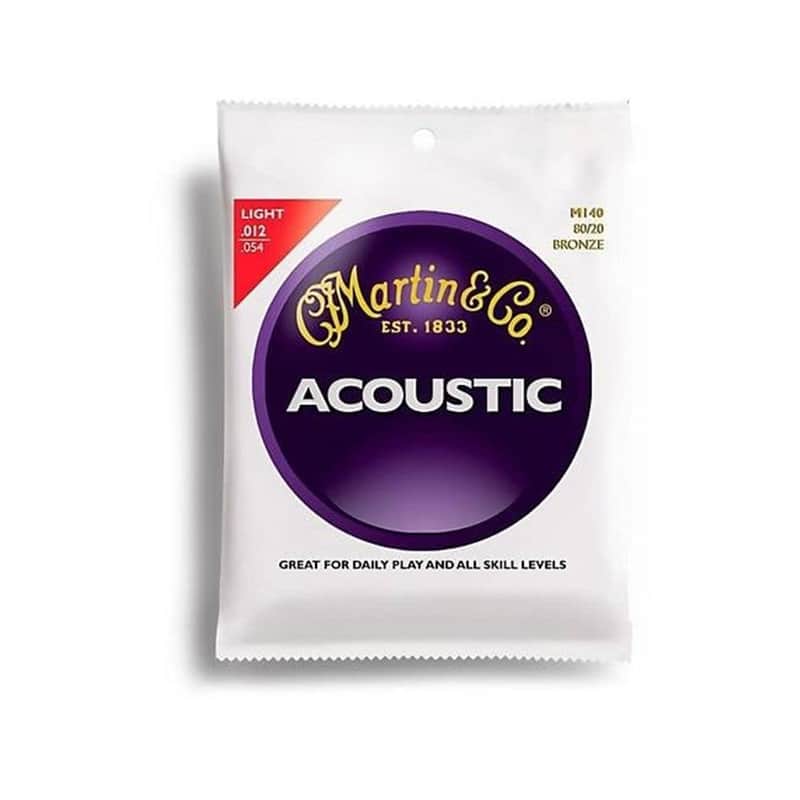 NEW Martin MA140 Acoustic 80/20 - Light - .012-.054 image 1